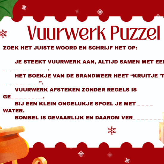 Vuurwerk Puzzel