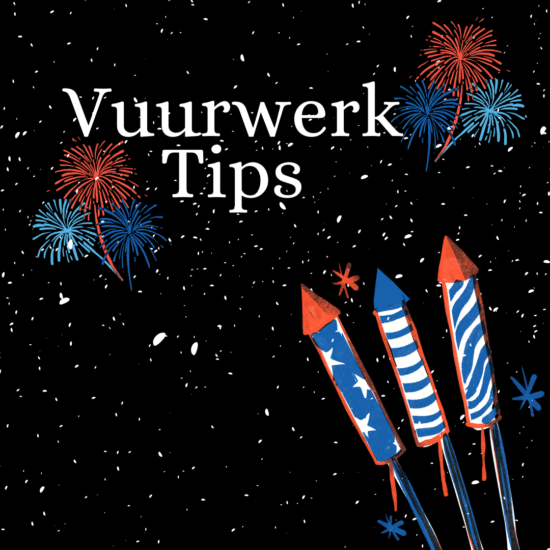 Vuurwerk = leuk, maar alleen als je het veilig doet!