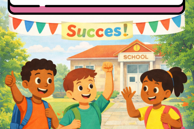 MET VOLLE ENERGIE WEER NAAR SCHOOL