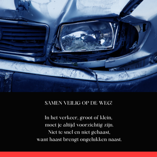 SAMEN VEILIG OP WEG🚦