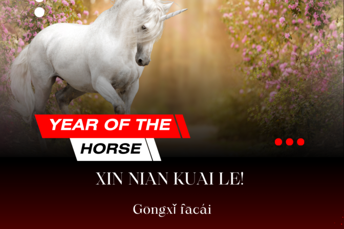 CHINEES NIEUWJAAR 2026 – HET JAAR VAN HET PAARD!