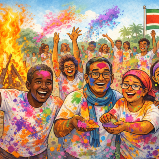 HOLI PHAGWA: HET VROLIJKE KLEURFEEST IN SURINAME