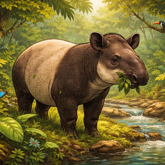 DE TAPIR: EEN BIJZONDER DIER IN HET SURINAAMSE BOS