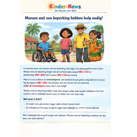MENSEN MET EEN BEPERKING HEBBEN OOK HULP NODIG!