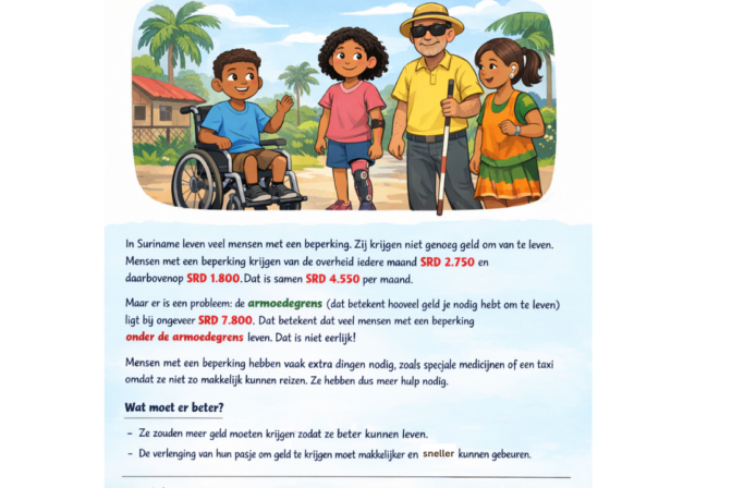 MENSEN MET EEN BEPERKING HEBBEN OOK HULP NODIG!